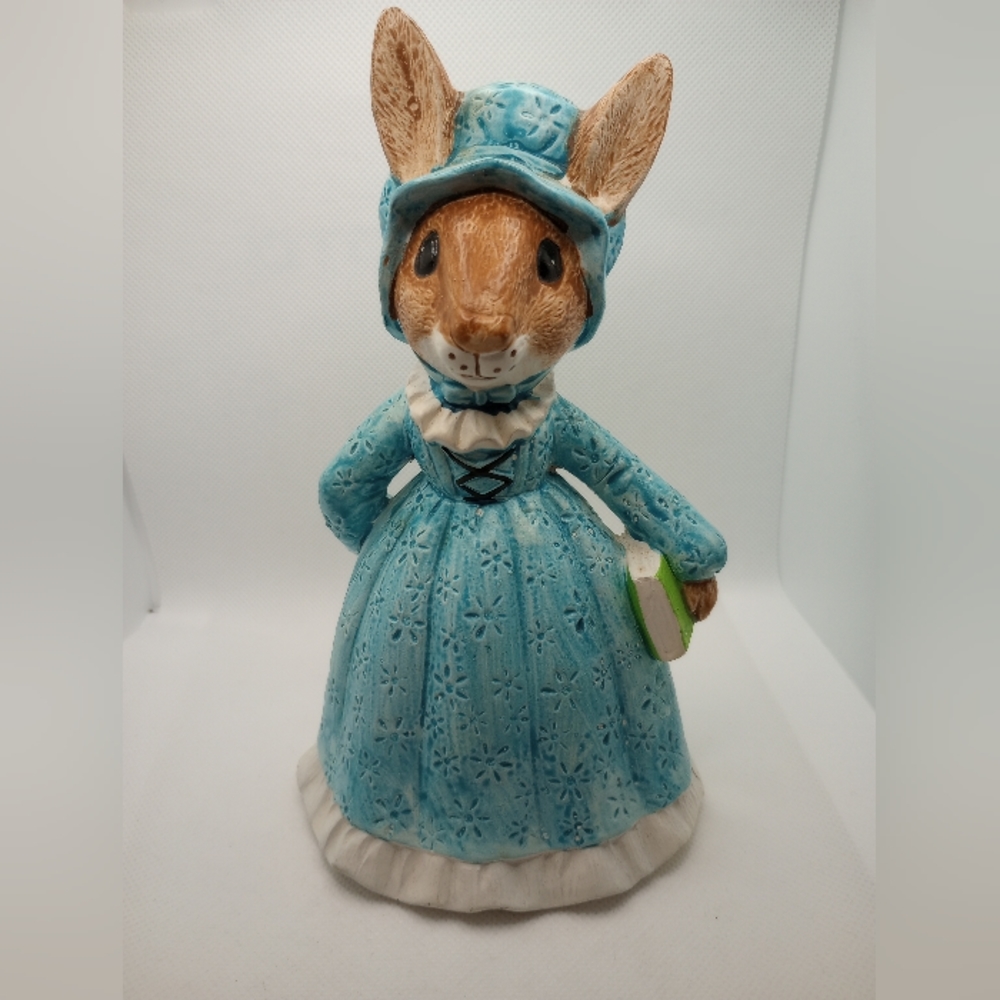 Vtg Kitschy Bunny Rabbit Bank Anthropomorphic 
